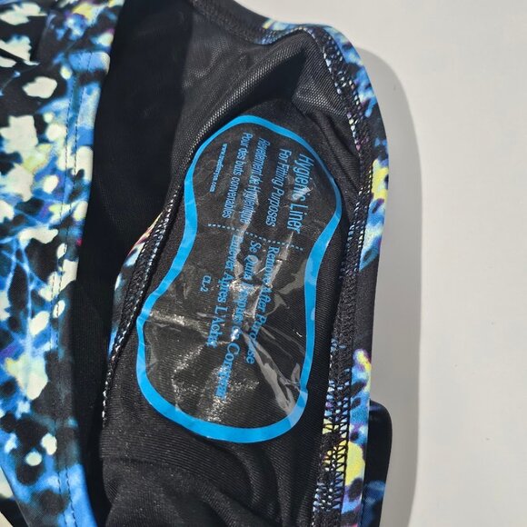 Calvin Klein Printed Balconette Bikini Top & Tummy-Control High-Waist Bottoms - Picture 9 of 11